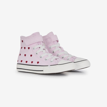CONVERSE chuck taylor all star CHUCK TAYLOR ALL STAR HI VALENTINES CF ROSA/ROJO INFANTIL