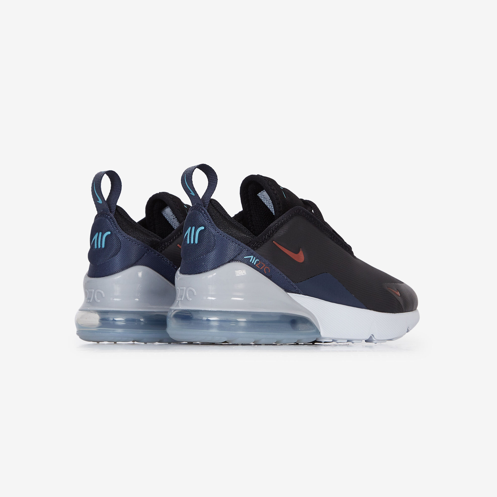 NIKE AIR MAX 270 NEGRO GRIS CORDONES NINOS Courir.es