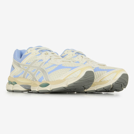 ASICS gel-cumulus GEL-CUMULUS 16 AZUL/BEIGE MUJER