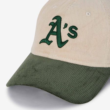 NEW ERA 9TWENTY OA COLOURBLOCK CORD BEIGE/VERDE HOMBRE