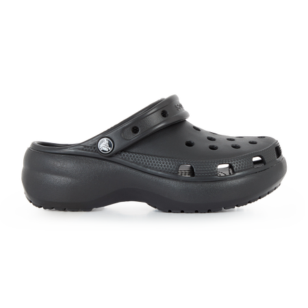 CROCS CLASSIC PLATFORM CLOG NEGRO MUJER