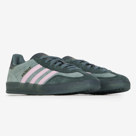 ADIDAS ORIGINALS gazelle GAZELLE INDOOR VERDE/ROSA MUJER