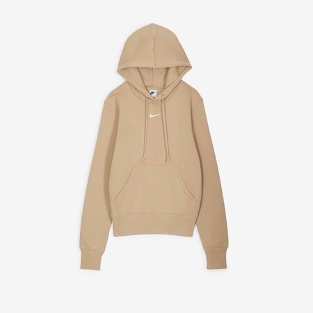 HOODIE CLUB CENTERED LOGO : BEIGE