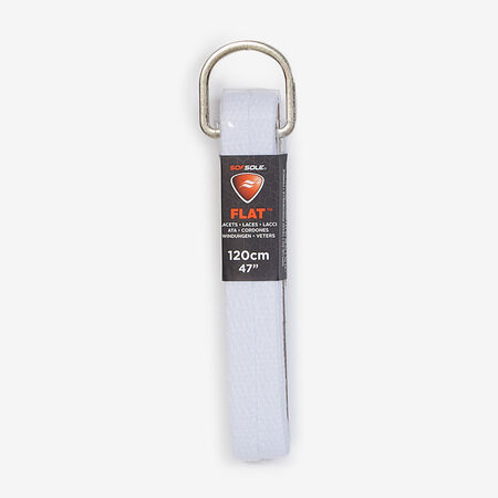 SOFSOLE LACET PLAT 120 CM BLANC MIXTO