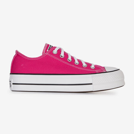 CONVERSE chuck taylor all star CHUCK TAYLOR ALL STAR LIFT OX FUCSIA MUJER