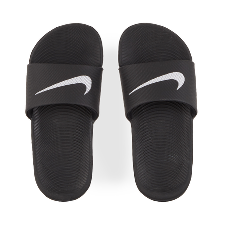 NIKE kawa slide KAWA SLIDE PS NEGRO/BLANCO JUNIOR