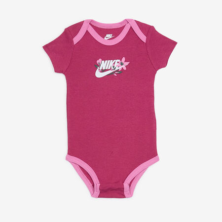 NIKE 3 PC SET FLORAL ROSA BEBÉ