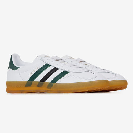 ADIDAS ORIGINALS gazelle GAZELLE INDOOR BLANC/VERT FONCE MUJER