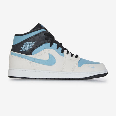 AIR JORDAN 1 MID SE : BLANCO/AZUL