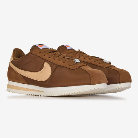 NIKE cortez CORTEZ NYLON MARRÓN/ROSA MUJER