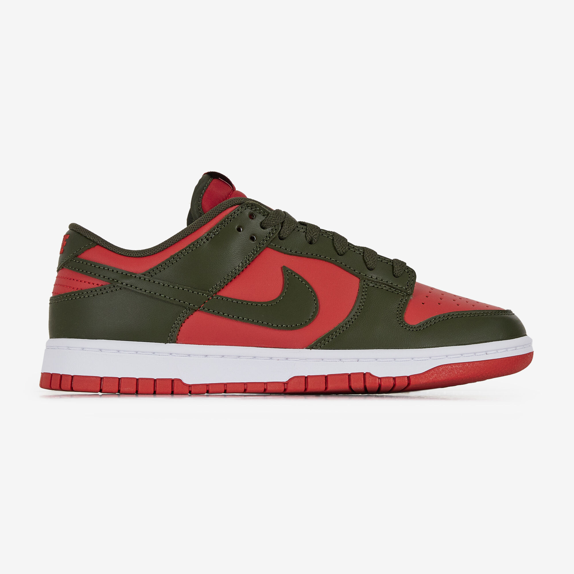 Nike blancas raya roja clearance