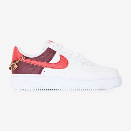 NIKE air force 1 AIR FORCE 1 LOW BLANCO/BURDEOS MUJER