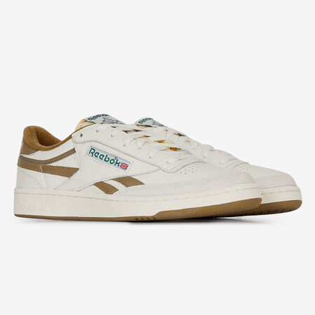 REEBOK club c CLUB C REVENGE SUEDE BLANCO/MARRÓN HOMBRE