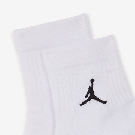 JORDAN CHAUSSETTES X3 QUARTER JUMPMAN BLANC/NOIR HOMBRE