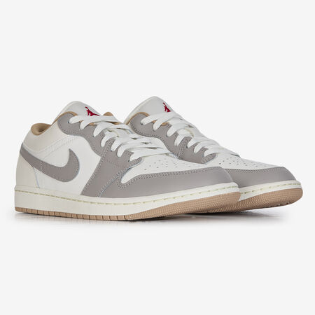 JORDAN AIR JORDAN 1 LOW BEIGE/GRIS HOMBRE