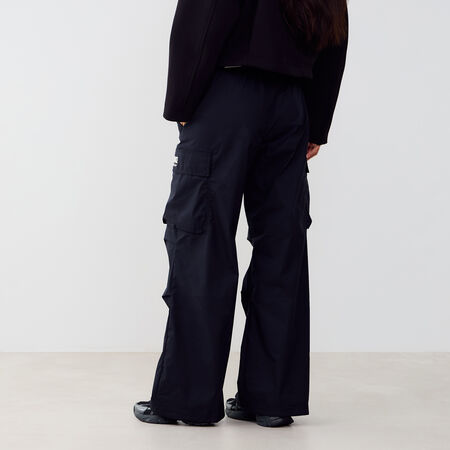 NIKE PANT JOGGER WIDE LEG WVN NEGRO/BLANCO MUJER