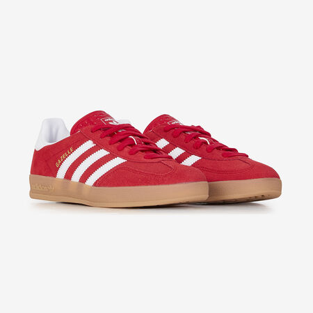 ADIDAS ORIGINALS gazelle GAZELLE INDOOR ROJO/BLANCO JUNIOR