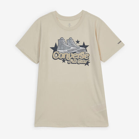 CONVERSE TEE-SHIRT ALL STAR BEIGE JUNIOR