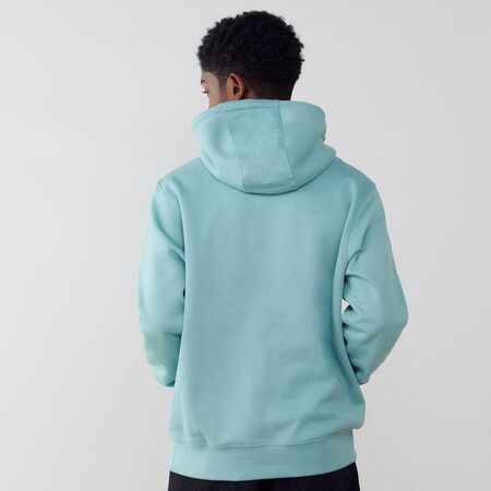 NIKE HOODIE CLUB SMALL LOGO VERDE/BLANCO HOMBRE