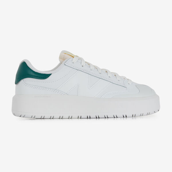 NEW BALANCE CT302 LEATHER BLANCO/VERDE SNEAKERS MUJER Courir.es