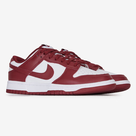 NIKE dunk DUNK LOW TEAM RED ROUGE HOMBRE