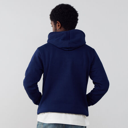 ADIDAS ORIGINALS HOODIE ESSENTIAL TREFOIL AZUL MARINO/BLANCO HOMBRE