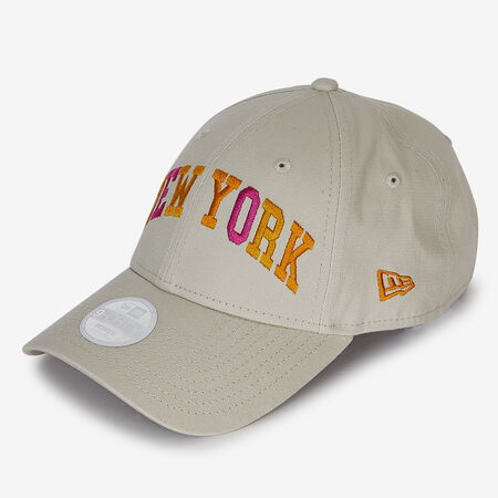 NEW ERA 9FORTY WOMEN NY BEIGE HOMBRE