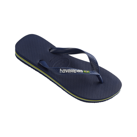 HAVAIANAS brasil BRASIL LOGO AZUL MARINO HOMBRE