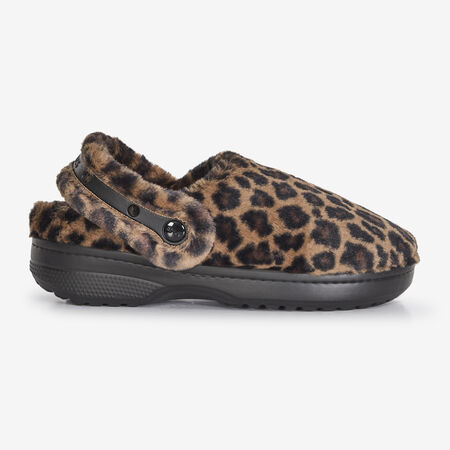 CROCS UNFURGETTABLE CLOG LEOPARD BEIGE/MARRÓN MUJER