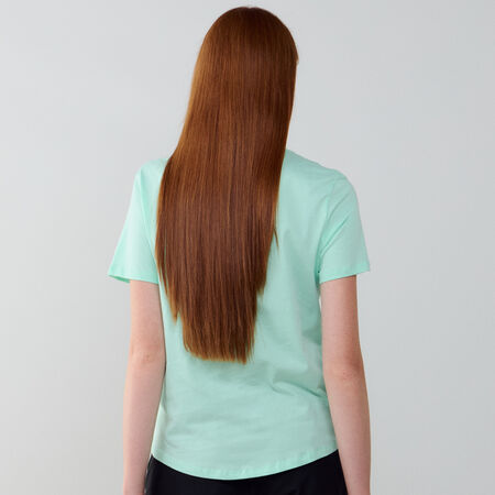 NIKE TEE SHIRT CLUB VERDE/BLANCO MUJER