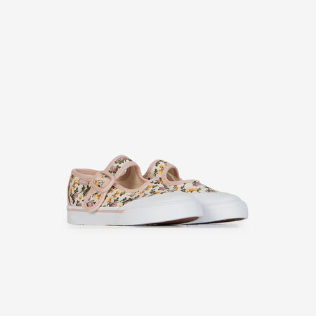 VANS MARY JANE FLORAL BEIGE/ROSA BEBÉ