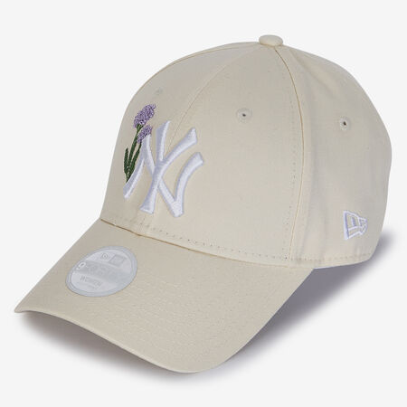 NEW ERA 9FORTY WOMEN NY PEARLS BEIGE/BLANCO MUJER