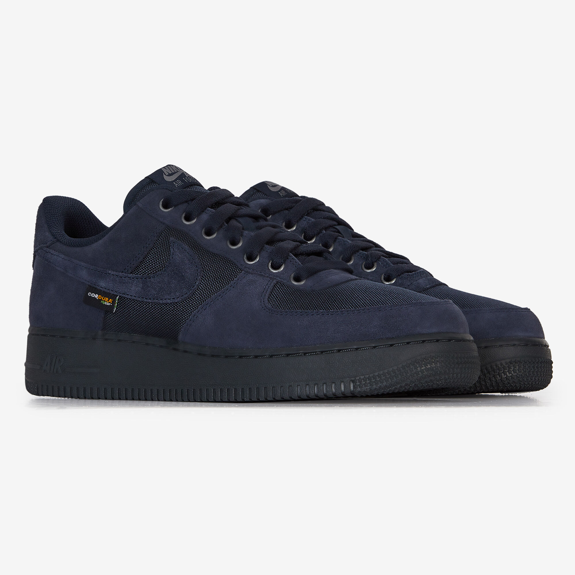 Nike air force 1 bajo hombre negro/azul cheap