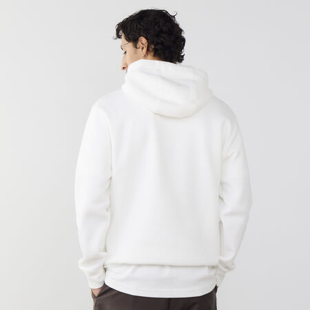 NIKE HOODIE CLUB SMALL LOGO BLANC HOMBRE