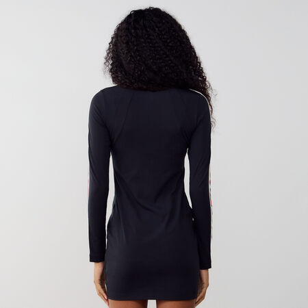 JORDAN DRESS JUMPMAN LS NEGRO/BLANCO MUJER