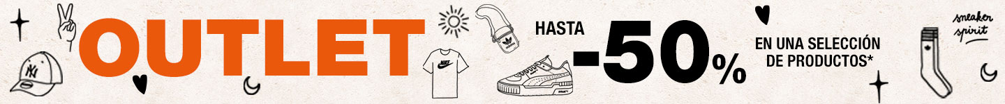 sátira planes Diariamente Outlet: zapatillas, ropa y accesorios.