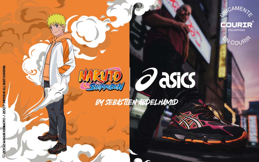 DESCUBRIR el universo asics x Naruto