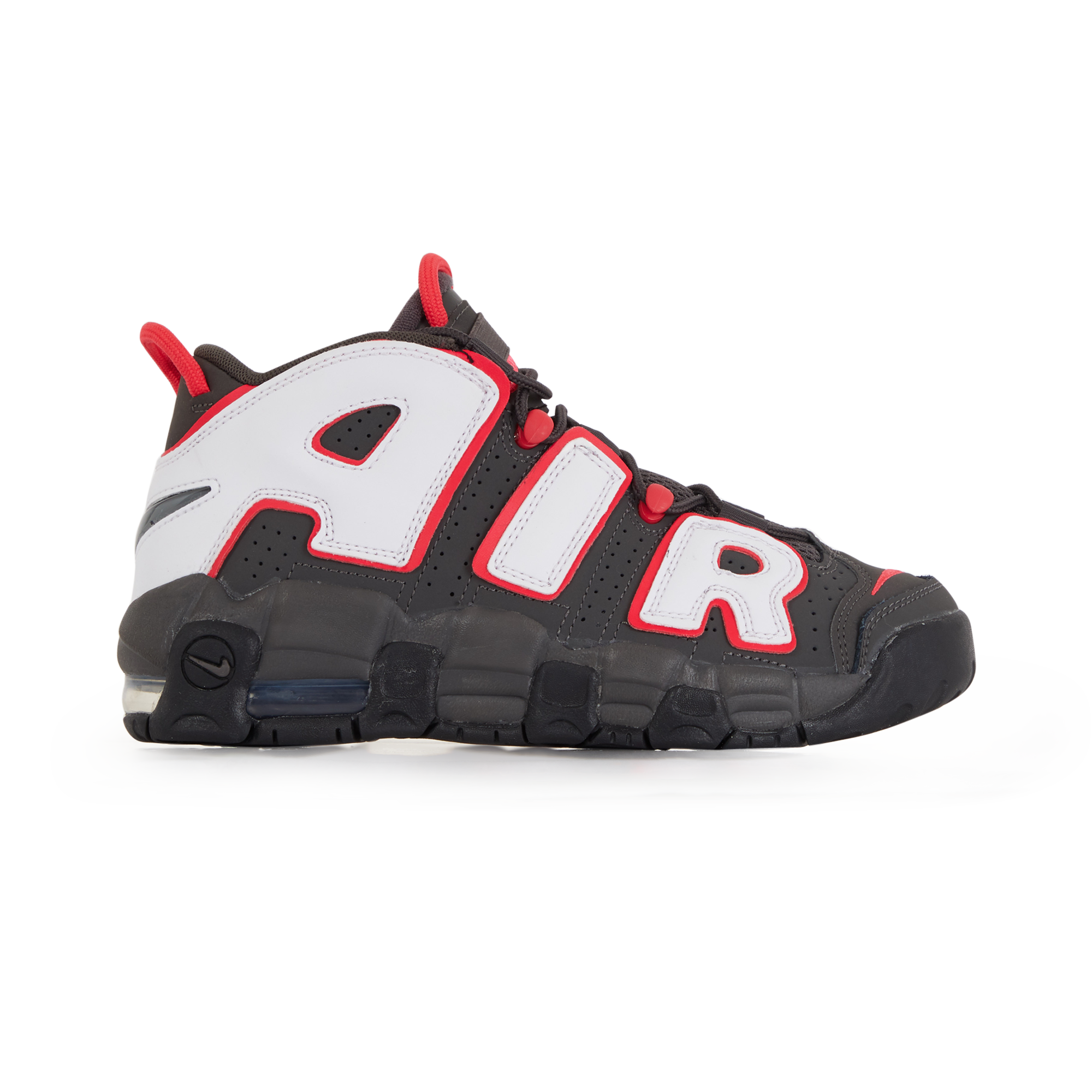 NIKE AIR MORE UPTEMPO GRIS/ROJO | Courir.es