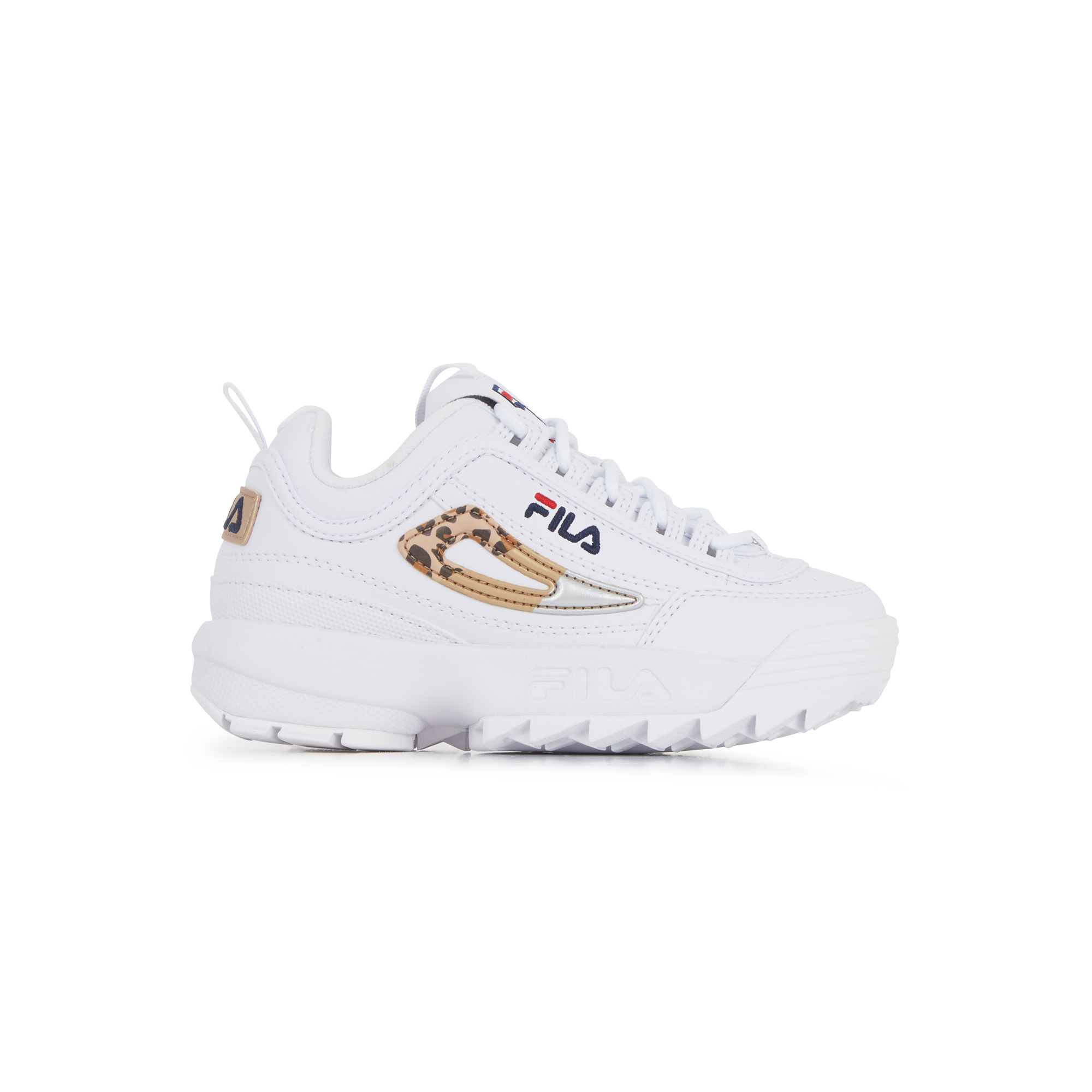 FILA DISRUPTOR BLANCO/GUEPARDO SNEAKERS NIÑOS Courir.es