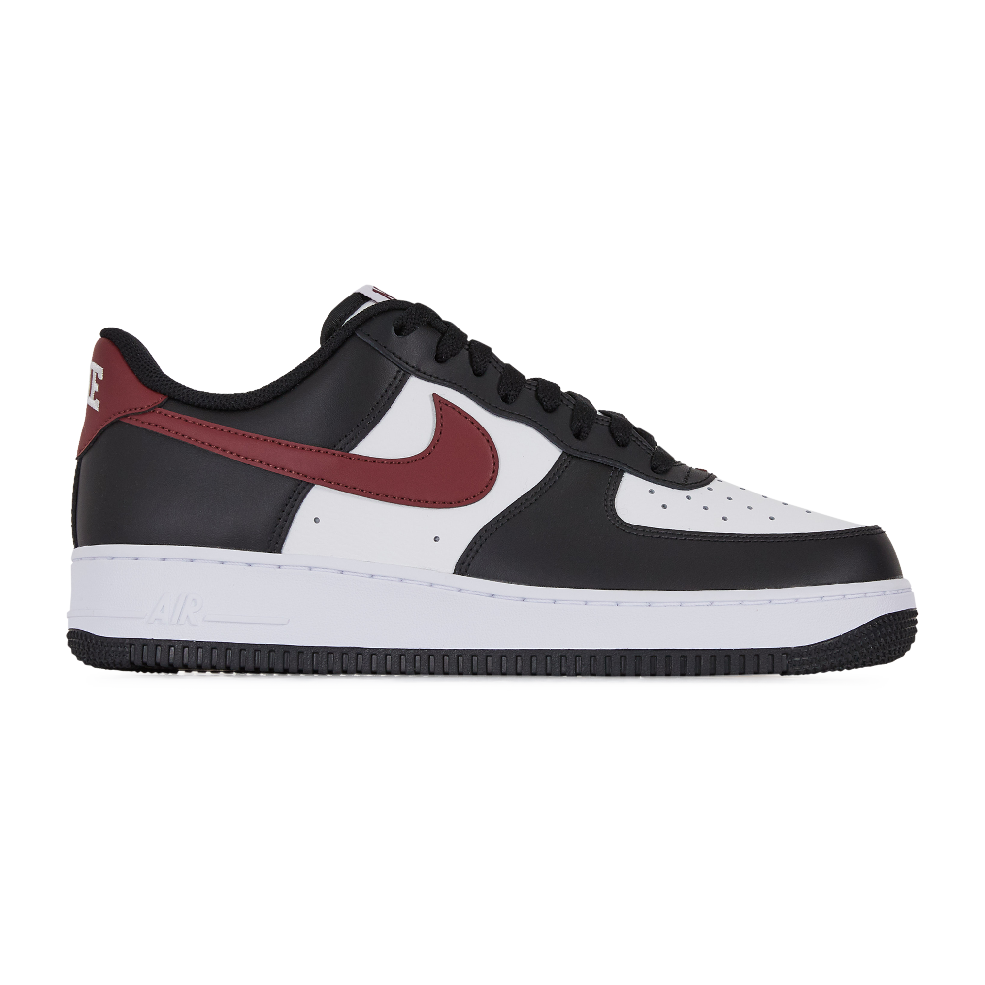 NIKE AIR FORCE 1 LOW BLANCO BURDEOS CORDONES HOMBRE Courir.es
