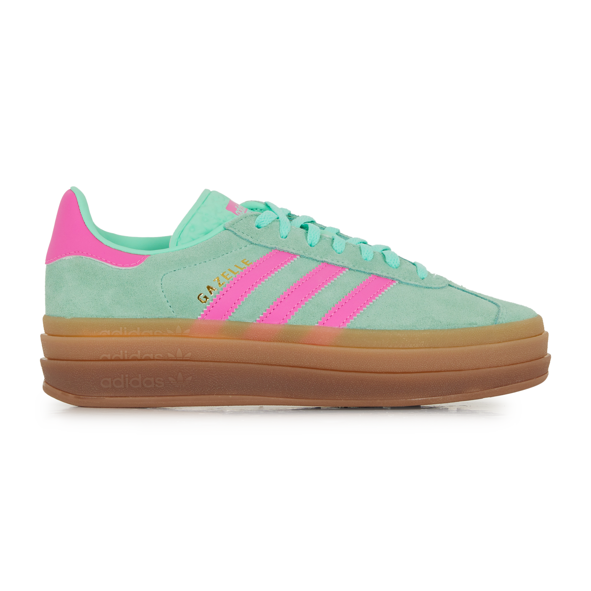 ADIDAS ORIGINALS GAZELLE BOLD VERDE ROSA SNEAKERS MUJER Courir.es